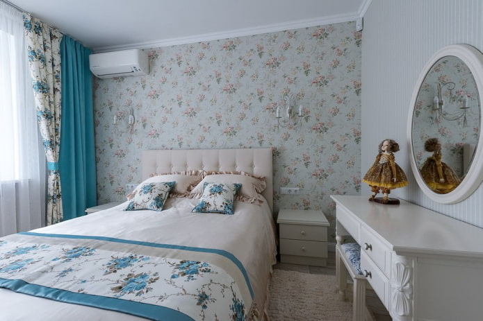 Schlafzimmer im provenzalischen Stil