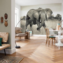Moderne Fototapete im Wohnzimmer-Interieur-3