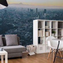 Moderne Fototapete im Wohnzimmer-Interieur-4