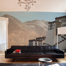 Moderne Fototapete im Wohnzimmer-Interieur-6