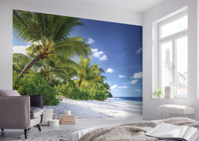 Tapete mit Strand