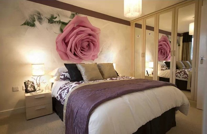3D-Bild von Rosen