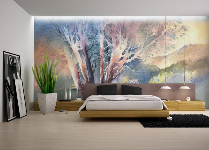 Aquarelllandschaft