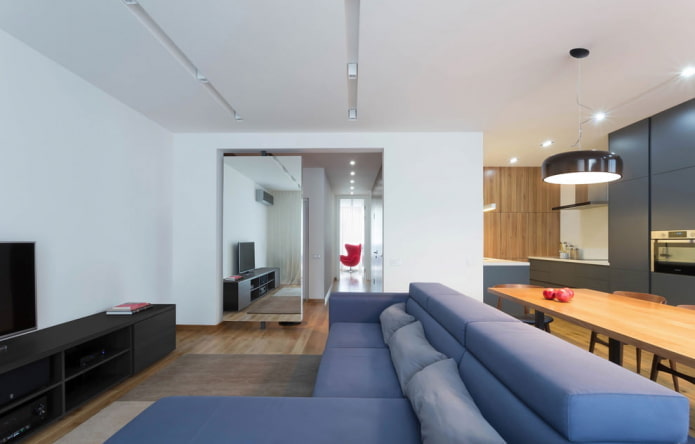 weiße Decke