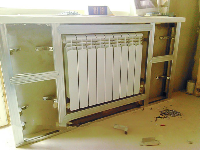 Batterierahmen installieren