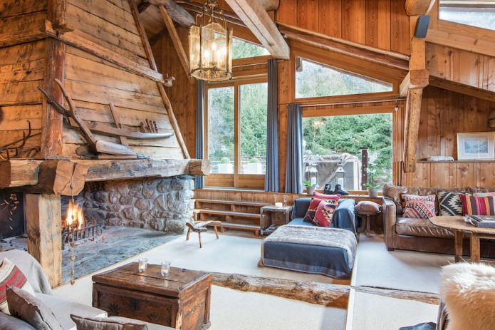 Kamin im Ferienhaus