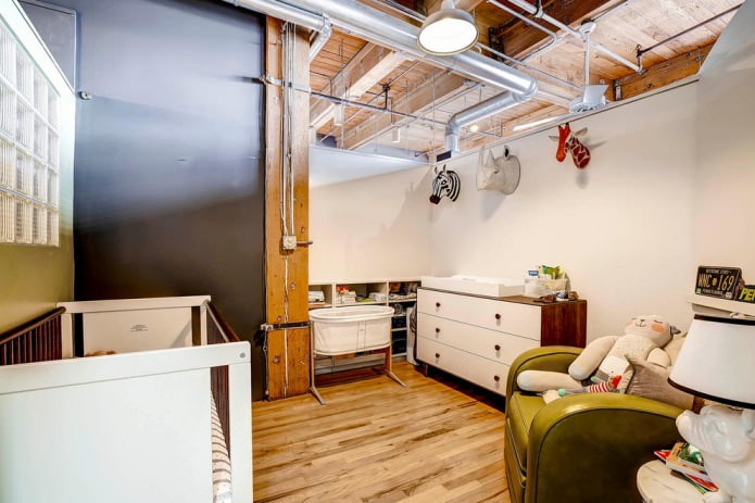 Loft-Kinderzimmer