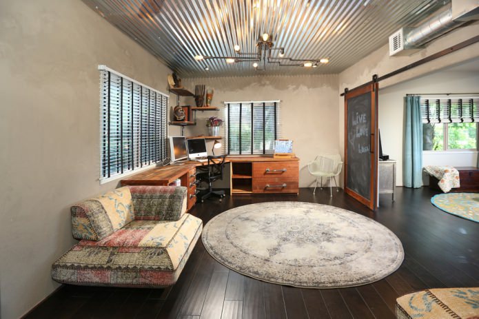 Loft im Wohnzimmer