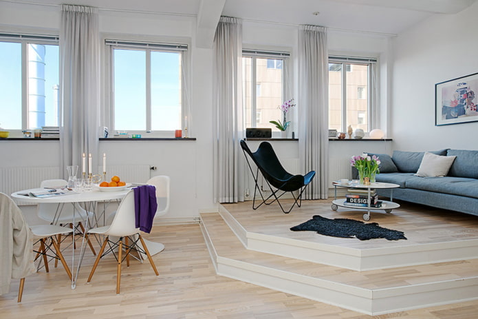 Küche-Wohnzimmer-Design