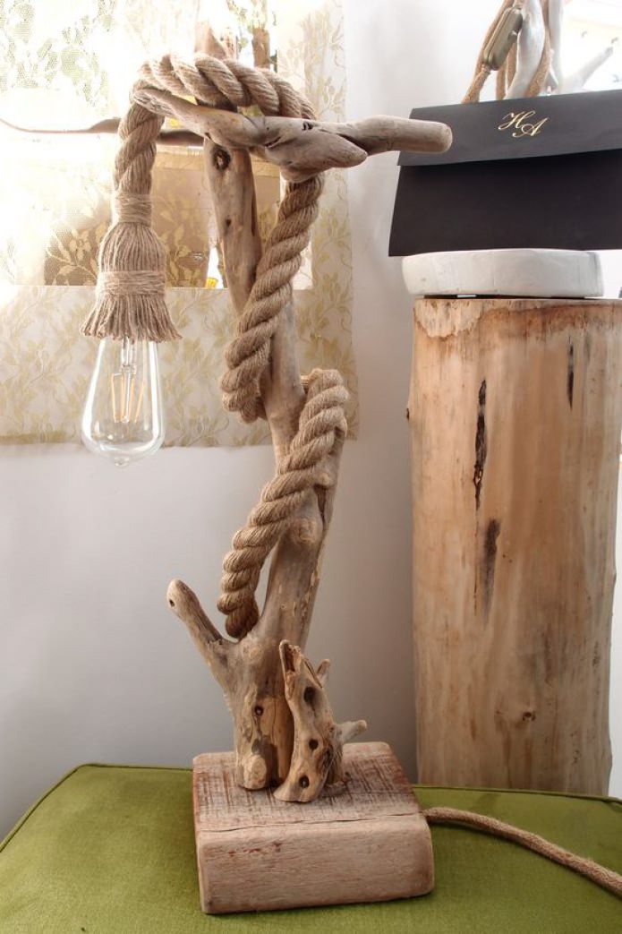 Lampe mit Seil