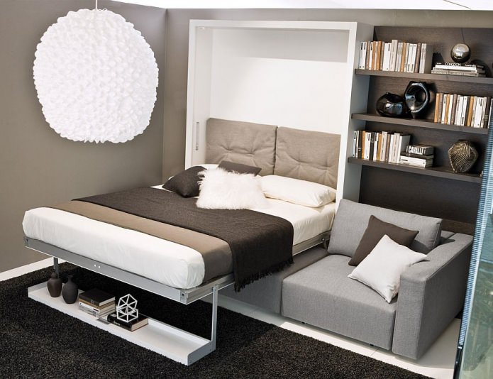 Ausklappbares Schlafsofa