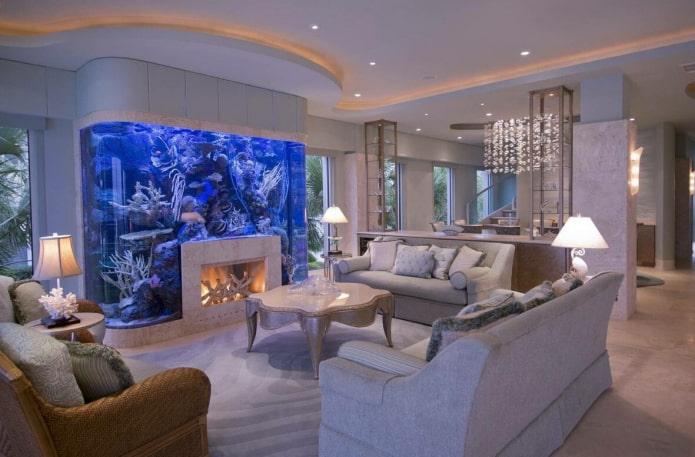 Designer-Aquariumdekoration
