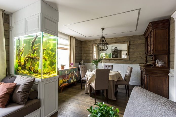 Aquarium-Trennwand