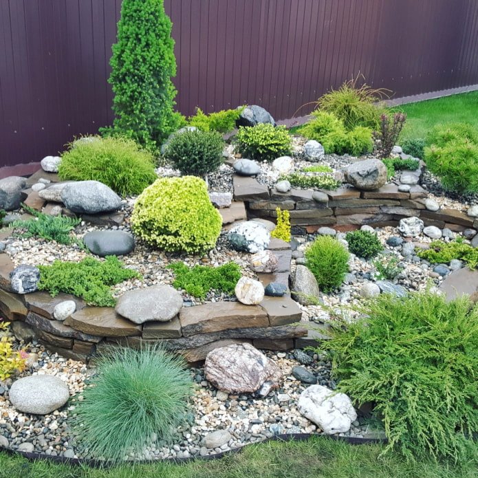 Felsen für einen Alpengarten