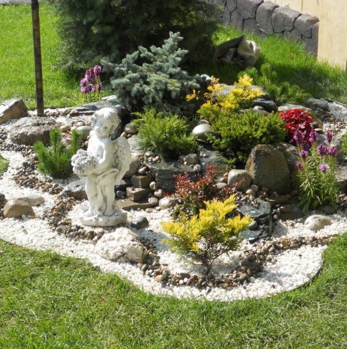 Statue für eine Rodelbahn