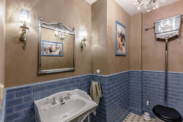 Badezimmer im englischen Stil