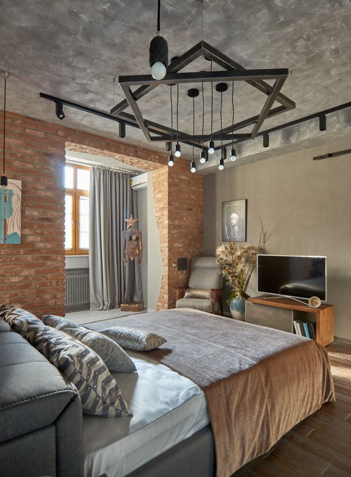 Loft im Schlafzimmer