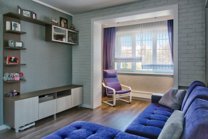 Bogen zwischen Flur und Balkon