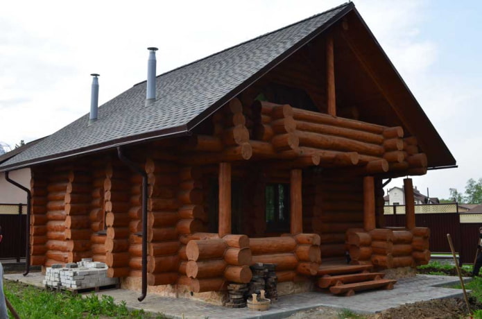 Badehaus mit 2 Etagen