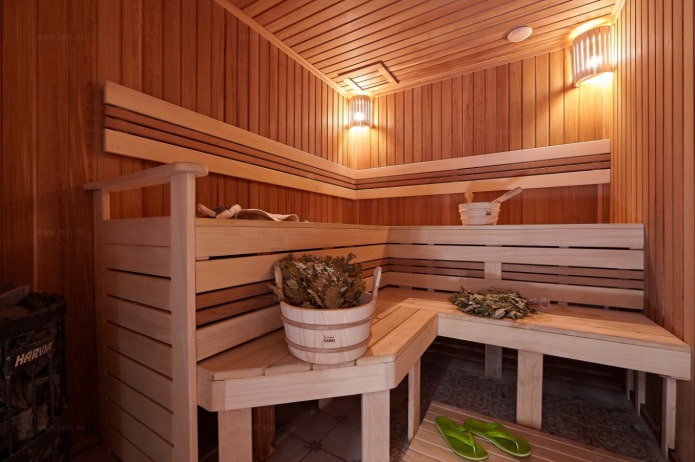 Moderne Badehausdekoration
