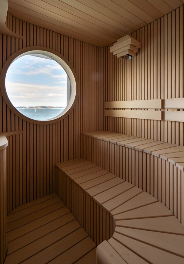 Modernes Badehaus