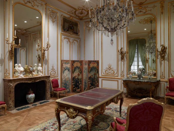 Accessoires in einem Barockzimmer