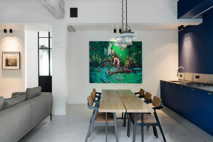 Küche im Bauhausstil
