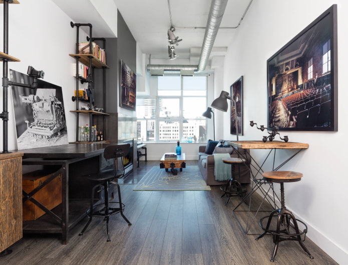 Loft-Wohnzimmer
