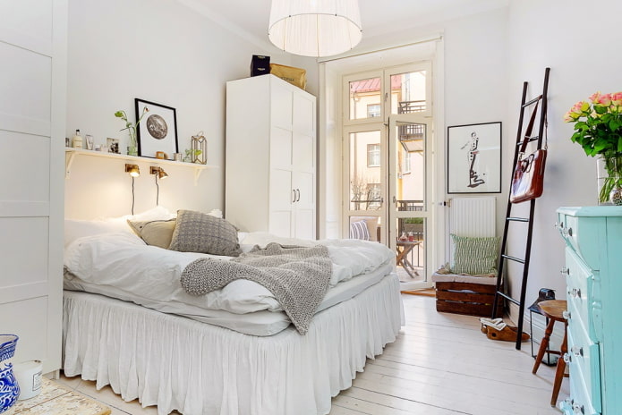 Skandinavisches Schlafzimmer
