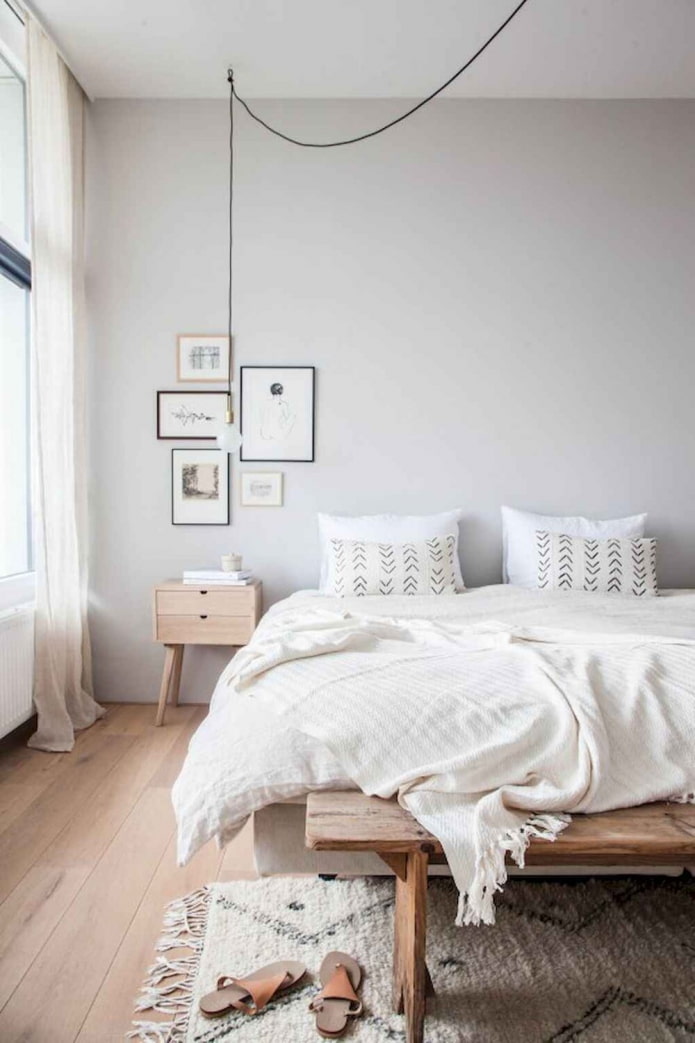 helles Schlafzimmer
