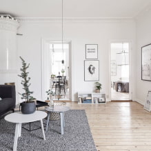 Wie gestaltet man ein Interieur in Weiß?-1