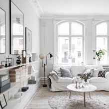 Wie gestaltet man ein Interieur in Weiß?-2
