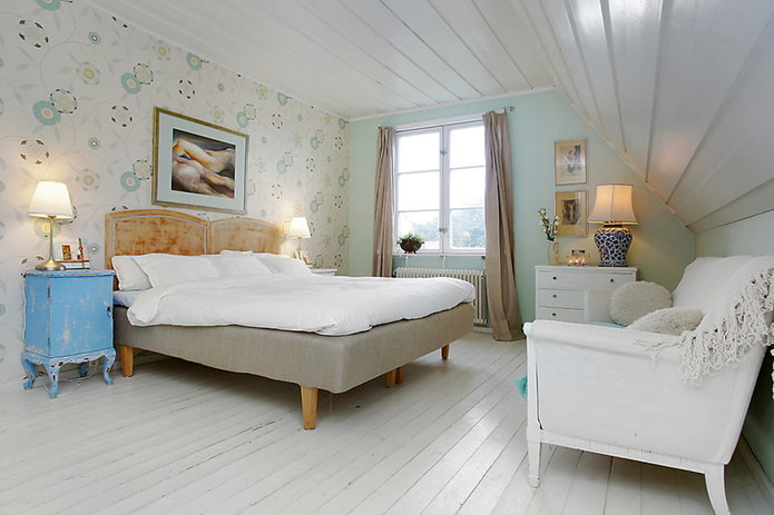 Provence im Schlafzimmer