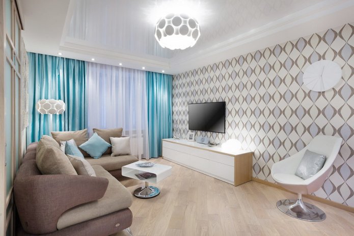 weiße Decke