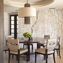 Beige Tapete: Design, Kombination, Auswahl der Vorhänge, über 70 Fotos im Innenraum - 22