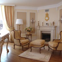 Beige Tapeten: Design, Kombination, Auswahl der Vorhänge, über 70 Fotos im Innenraum-8