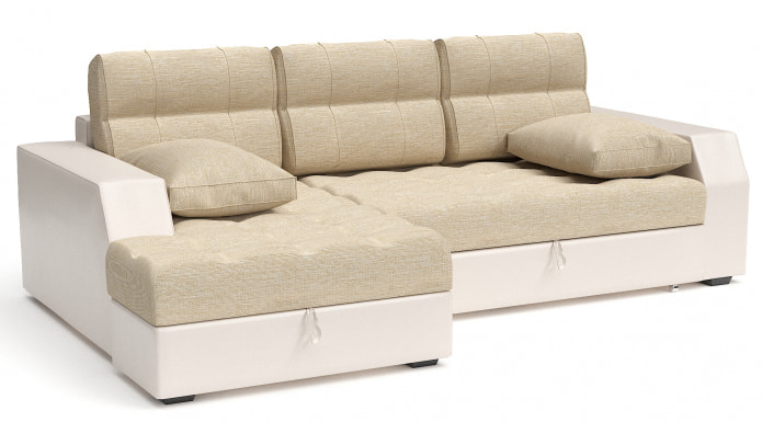 Sofa mit Delfinmechanismus