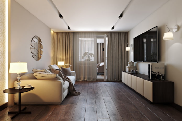 beiges Wohnzimmer