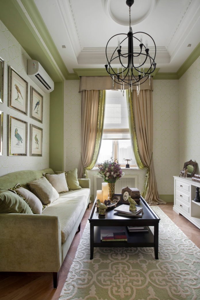 klassisches beiges Interieur