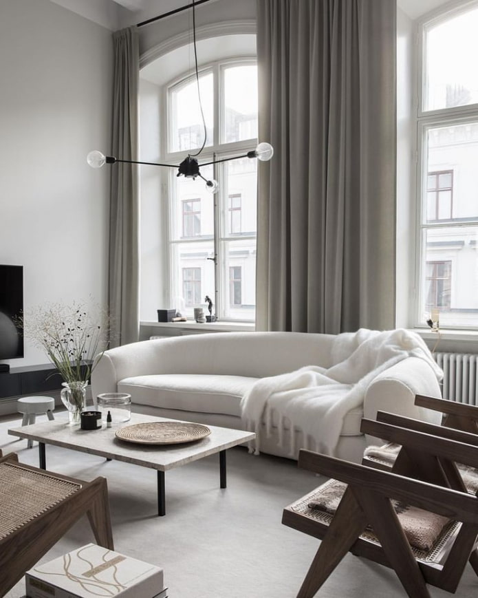Wohnzimmer im skandinavischen Stil