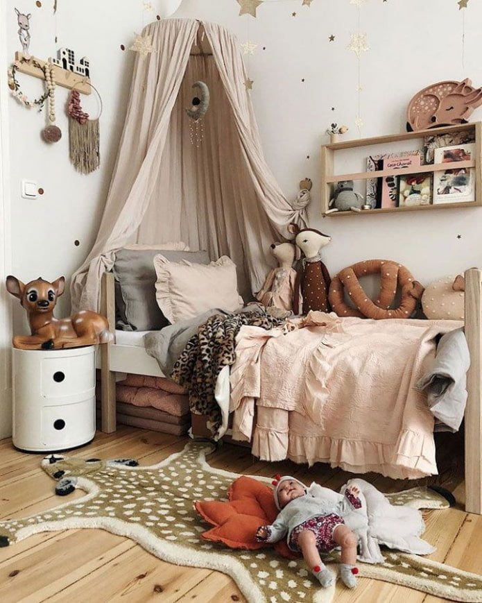 Kinderzimmer im Boho-Stil
