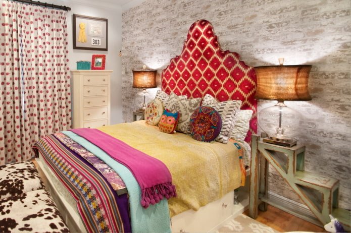 Kopfteil im Boho-Stil