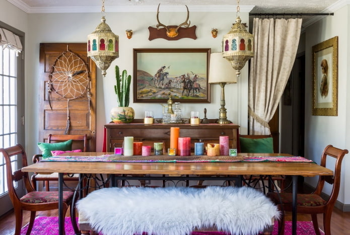Lampen im Boho-Stil