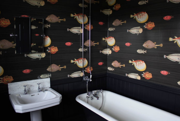 Fisch im Badezimmer