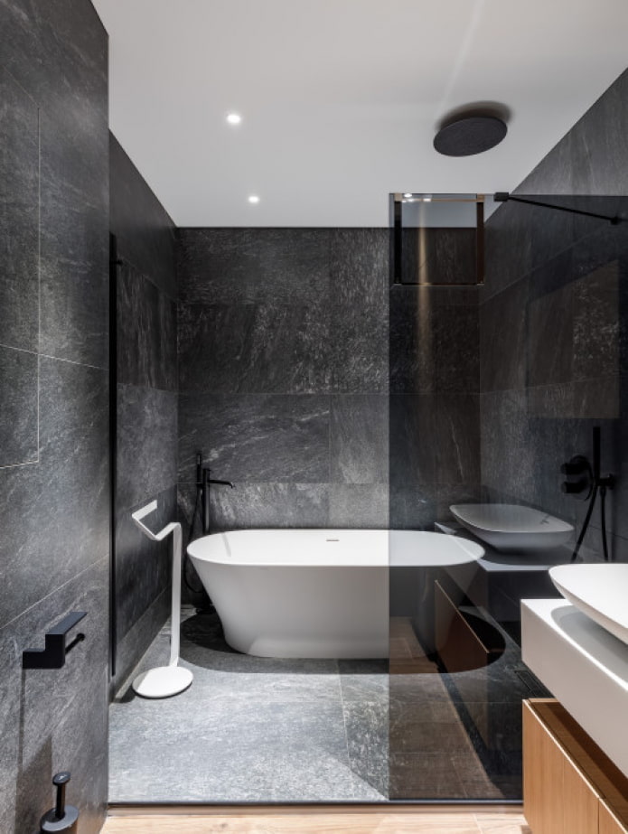 Marmorfliesen im Badezimmer