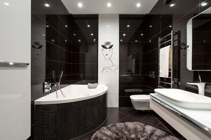 modernes Badezimmer
