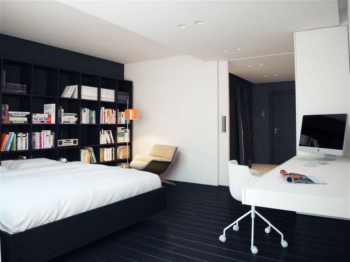 Holzboden im Schlafzimmer