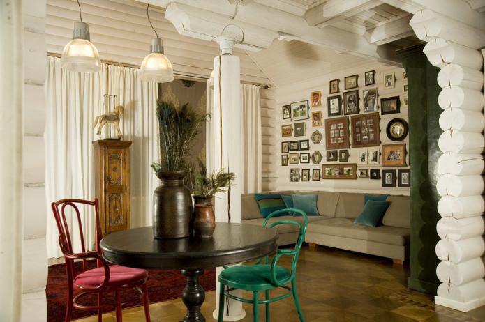 Wohnzimmer im Landhausstil