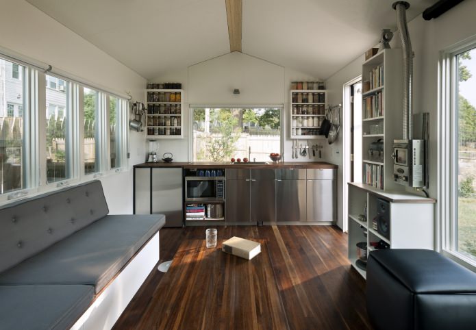 Kleines Landhaus-Interieur