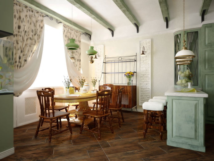 Landhaus mit Esszimmer